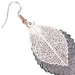 Drop Earrings Manufacturer - OEM Custom Metal Leaves & Hollow Out