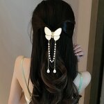 Hair Claw Manufacturer - OEM Custom Alloy Butterfly & Tassel Clip