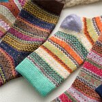 Socks Manufacturer - OEM Custom Vintage & Thick Knitted Socks