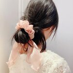 Hair Scrunchies Manufacturer - OEM Custom Bow Knot & Satin Fabric