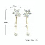Stud Earrings Manufacturer - OEM Custom S925 & Crystal Tassel