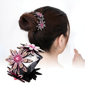 Banana Clip Factory - Bulk Custom Ponytail Buckle & Flower Headwear