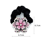 Hairband Factory - OEM Custom Velvet & Acrylic Rhinestone Flowers