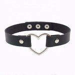 Choker Necklace Manufacturer - OEM Custom PU Leather & Heart Charm