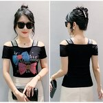 Rhinestone T-shirt Manufacturer - OEM Custom Color & Pattern