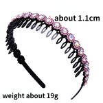 Headband Manufacturer - OEM Custom Rhinestone Flower & Water Ripple