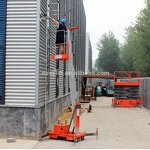 Movable Aluminum Lift Manufacturer - Hydraulic Mast-Type Lift