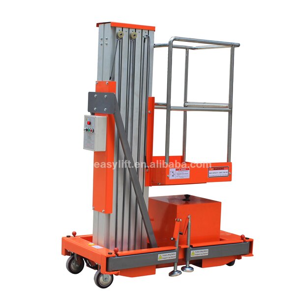 Single Mast Man Lift Manufacturer - Cleaning Outdoor Work Lift