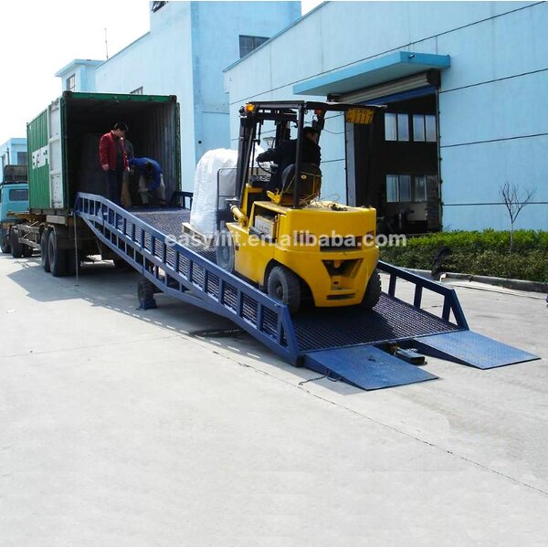 Movable Ramp Factory - Container Forklift Loading Ramp
