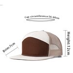 Mesh Snapback Factory - OEM/ODM Custom 7 Panel Flat Brim