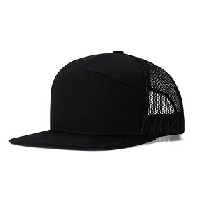 Mesh Snapback Factory - OEM/ODM Custom 7 Panel Flat Brim