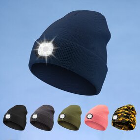 LED Knit Hat Factory - OEM/ODM Custom Headlamp Beanie