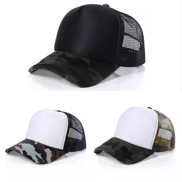 Camo Trucker Hat Factory - OEM/ODM Custom 5 Panel Cap