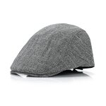 Linen Newsboy Hat Factory - OEM/ODM Custom Retro Cap