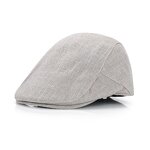 Linen Newsboy Hat Factory - OEM/ODM Custom Retro Cap