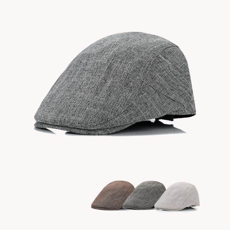 Linen Newsboy Hat Factory - OEM/ODM Custom Retro Cap
