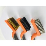 Grill Brush Set Factory - OEM/ODM Custom 3 Piece Wire Brush Set