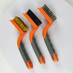 Grill Brush Set Factory - OEM/ODM Custom 3 Piece Wire Brush Set