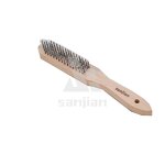 Steel Wire Brush Factory - OEM/ODM Custom Wooden Handle Brush