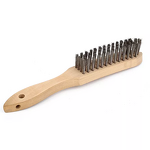 Wheel Wire Brush Factory - OEM/ODM Custom Wood Handle Wire Brush