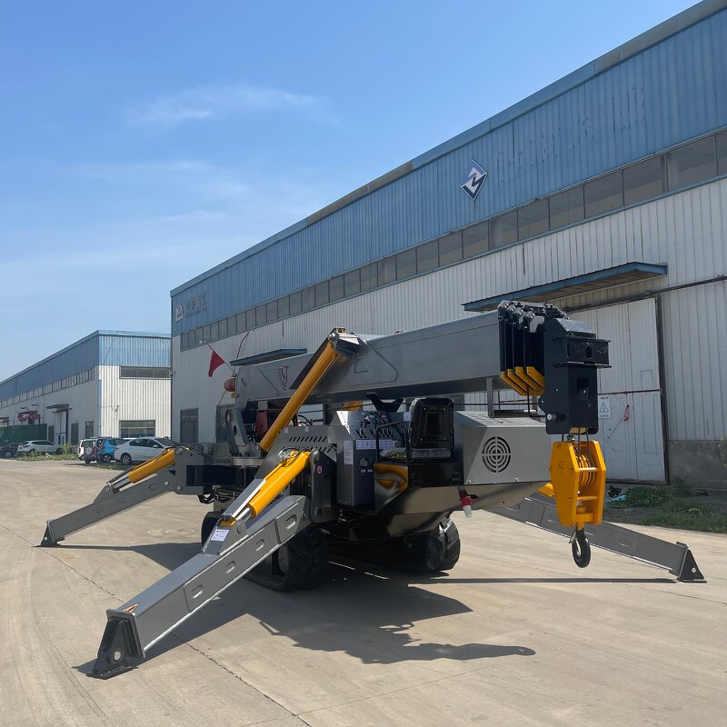 Spider Crane Manufacturer - Mini 12Ton CE Approved Engine Crawler