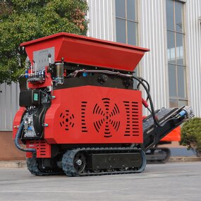 Stone Crusher Manufacturer - Hot Selling Tracked Small Diesel Engine