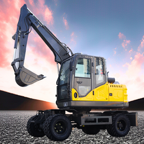 Wheel Excavator Manufacturer - 6-8 Ton High-Power Hydraulic