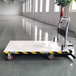 Hydraulic Lift Table Factory - Portable Mini Four-Wheel Electric