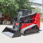 Skid Steer Loader Manufacturer - CE EPA Diesel Large Track