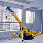 Spider Crane Manufacturer - High Efficiency 3 Ton Mobile Crawler