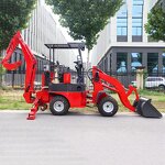 Backhoe Loader Factory - Good Quality 0.6 Ton Earth-moving