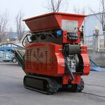 Stone Crusher Manufacturer - Hot Selling Tracked Small Diesel Engine