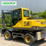 Excavator Factory - Free Shipping 6-8 Ton All Terrain HengTop
