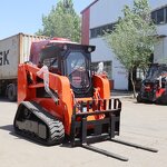 Skid Steer Loader Manufacturer - CE EPA Diesel Large Track