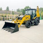 Wheel Backhoe Loader Manufacturer - 4WD Hydraulic Earth-moving