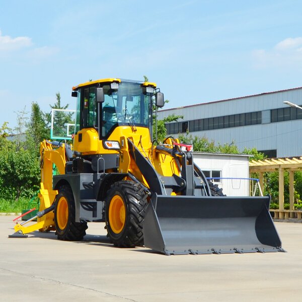 Backhoe Loader Manufacturer - New Technology 4WD Suspension