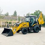 Backhoe Loader Factory - 2-8 Ton Earth-moving Long Arm
