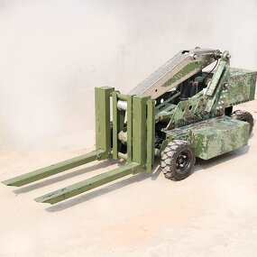 Electric Forklift Manufacturer - Small 4WD 600Kg Telescopic Loader