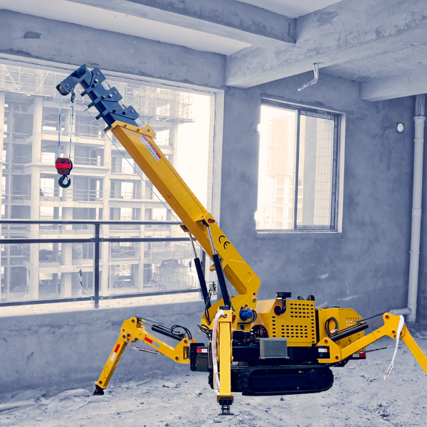 Spider Crane Factory - 3 Ton 360 Degree Telescopic Boom Lift
