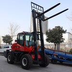 Forklift Manufacturer - New Red Diesel 3 Ton with Cabin