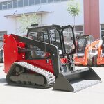 Skid Steer Loader Manufacturer - CE EPA Diesel Large Track