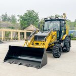 Backhoe Loader Manufacturer - 4 Ton 4WD Hydraulic Transmission