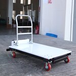 Electric Lift Table Factory - Self Loading Stacker Lift Platform