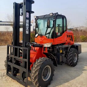 Forklift Factory - EPA CE 4WD Diesel 3 Ton with Cabin