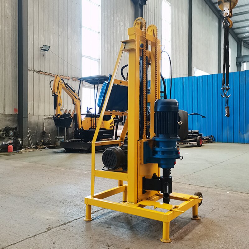 Geological Drilling Rig Factory - Durable Tire Electric Automatic