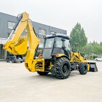 Backhoe Loader Manufacturer - 4 Ton 4WD Hydraulic Transmission