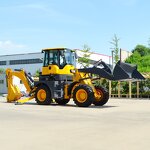 Backhoe Loader Manufacturer - New Technology 4WD Suspension
