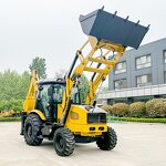 Backhoe Loader Manufacturer - 4 Ton 4WD Hydraulic Transmission