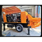 Concrete Trailer Pump Manufacturer - OEM/ODM 12m³/h High Efficiency Pump