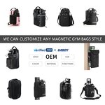 Magnetic Gym Bag Supplier - Custom 900D Oxford Phone Water Bottle Bag